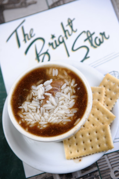 Bright Star Menu and Gumbo