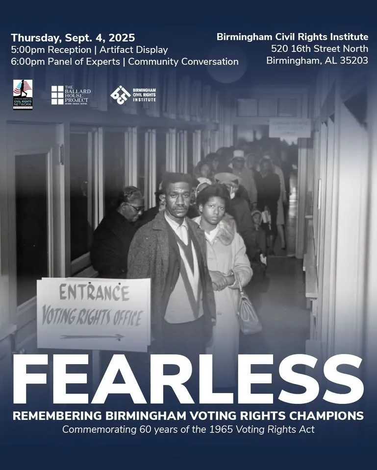 FEARLESS: Remembering Birmingham Voting Rights Champions hero image