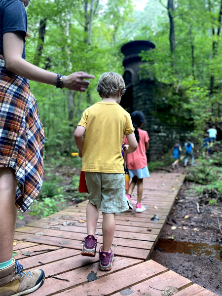 Field trip at Ruffner Mountain