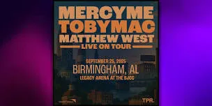 MercyMe, TobyMac, and Matthew West hero image