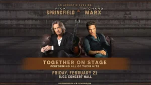 Rick Springfield & Richard Marx 2025 – Acoustic Tour
