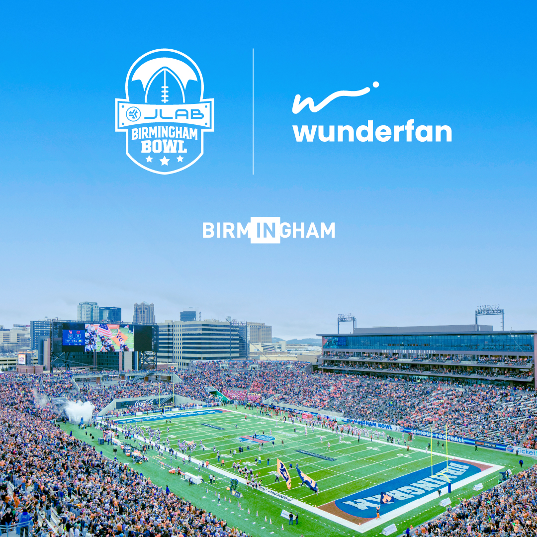 Greater Birmingham CVB Partners with Wunderfan to Elevate Gameday Experience for Visiting JLAB Birmingham Bowl Fans