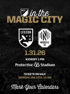 MLS in the Magic City: Legion FC vs Nashville SC