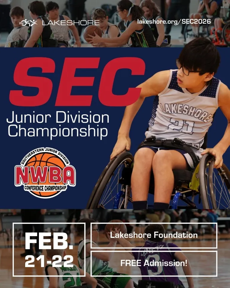 NWBA Junior Division Wheelchair Basketball Conference Championship hero image