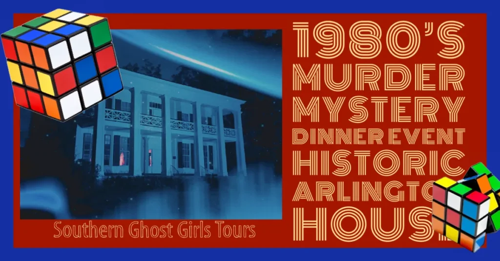 A Totally Awesome 80’s Murder Mystery Dinner Event at Birmingham’s Arlington Historic House