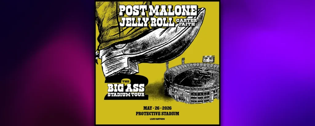 Post Malone and Jelly Roll Present: Big Ass Stadium Tour