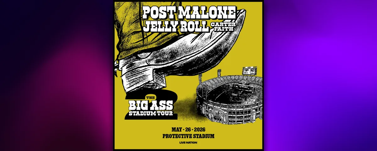 Post Malone and Jelly Roll Present: Big Ass Stadium Tour hero image