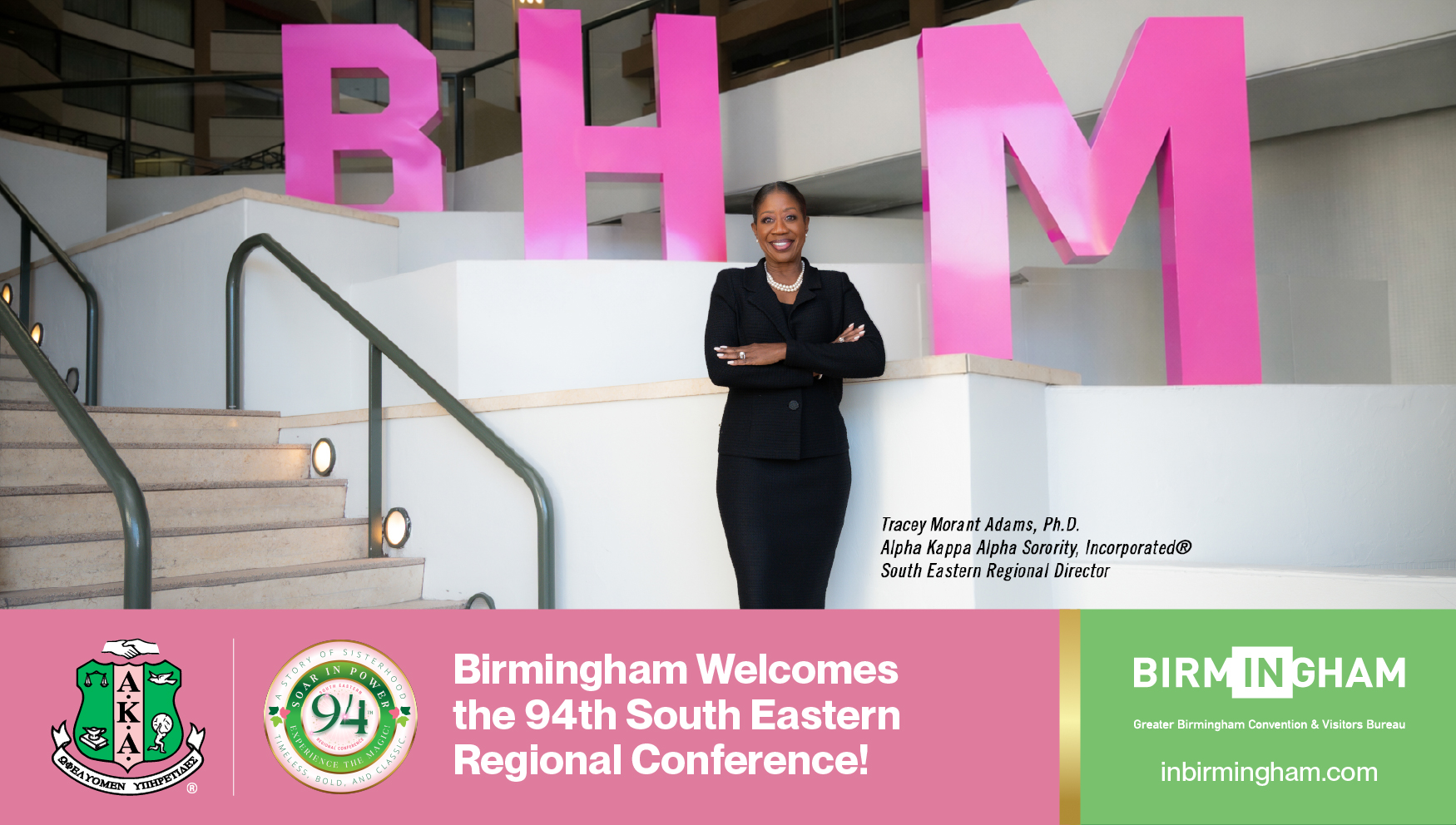 Alpha Kappa Alpha Sorority Incorporated® in Birmingham for the 94th South East Regional Convention