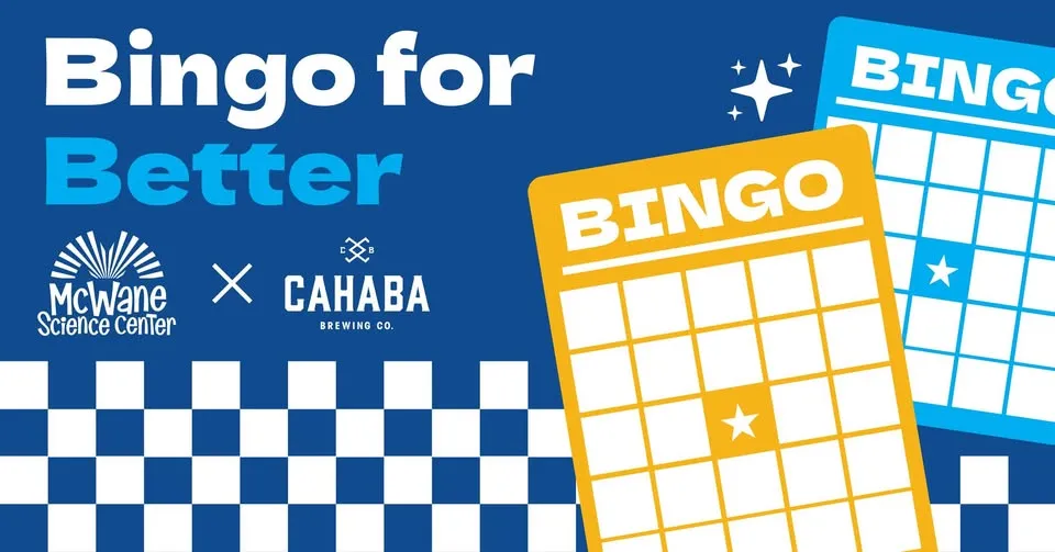 Bingo benefiting McWane Science Center at Cahaba Brewing