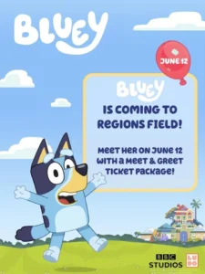 Bluey’s Best Day Ever at Regions Field