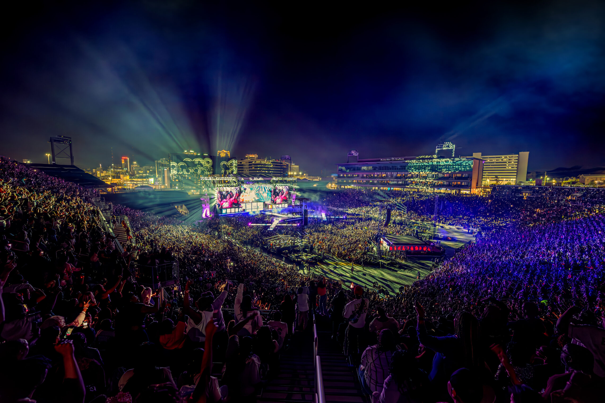 Usher & Chris Brown Concert at Protective Stadium: Worth the Hype? First Person Review!