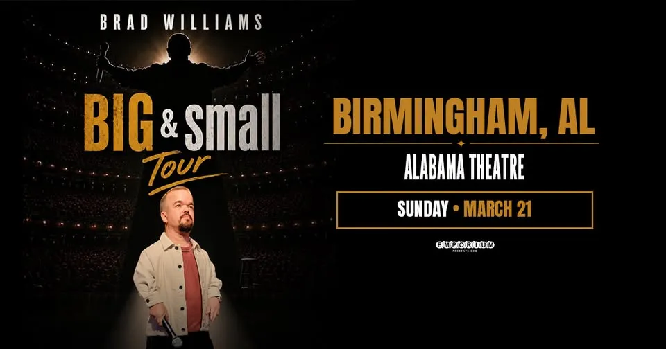 Brad Williams: The Big & Small Tour | Birmingham AL hero image