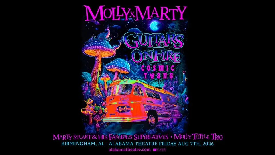 NEW DATE | Marty Stuart & Molly Tuttle: Cosmic Twang Guitars on Fire hero image