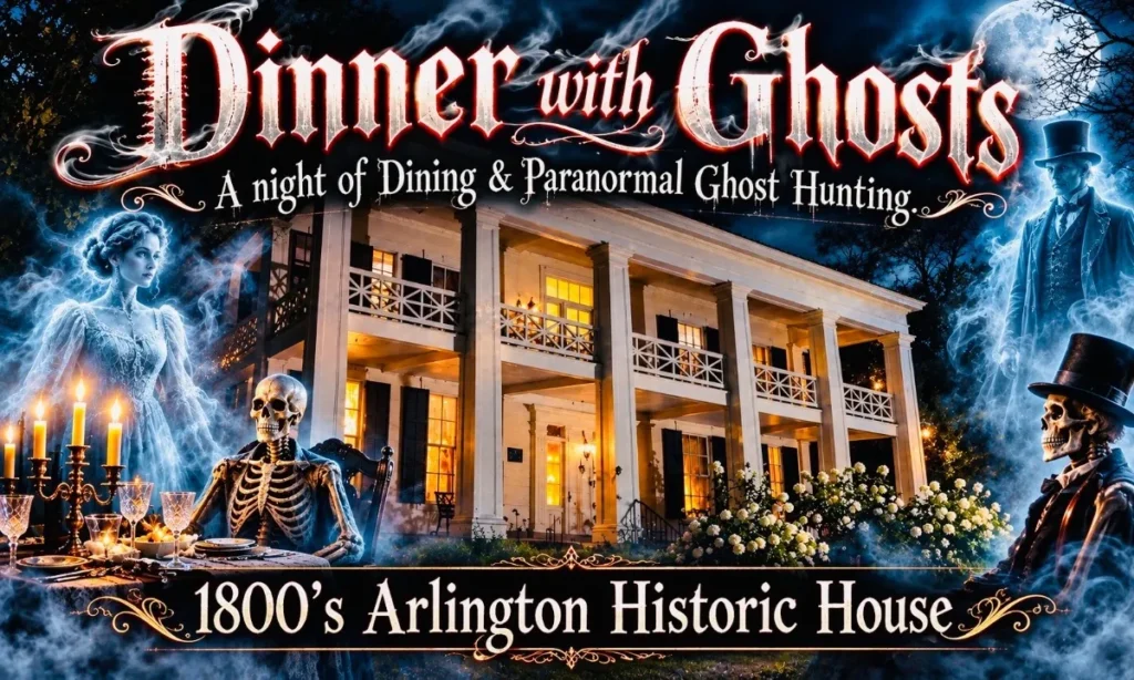 Dinner with Ghosts! A Night of Dining and Ghost Hunting at Birmingham’s Haunted Arlington House